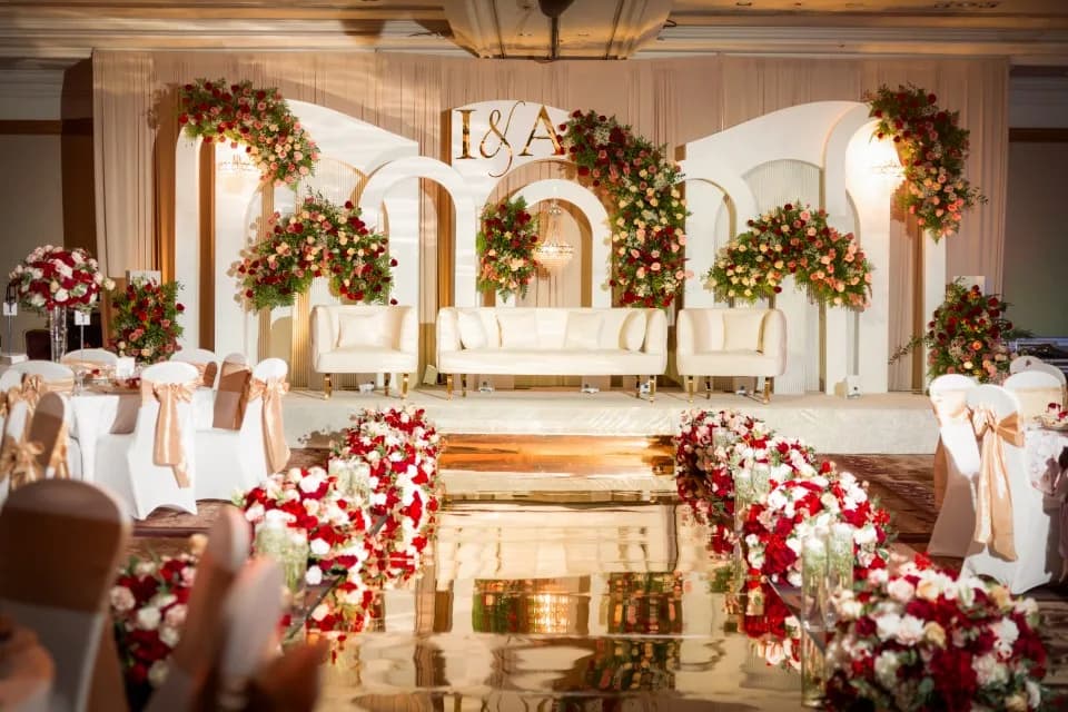 Crown Pavilion stage by Diamond Events
