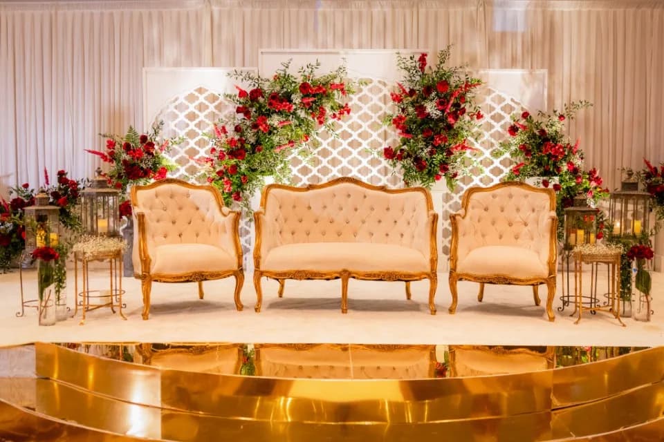 Royal stage by Diamond Events