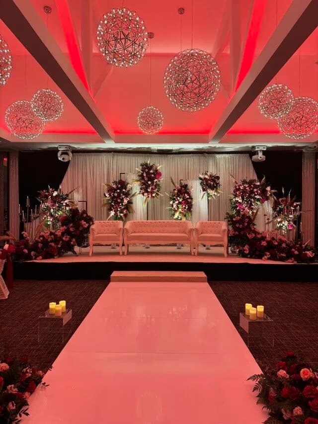 Squares Frame stage by Diamond Events