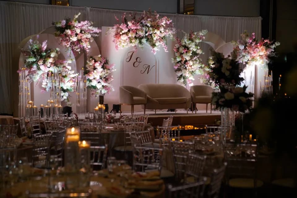 The Halo stage by Diamond Events