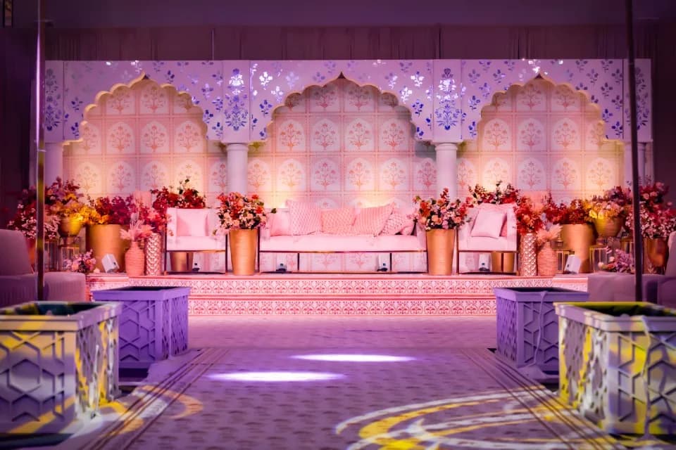 The Zari stage by Diamond Events