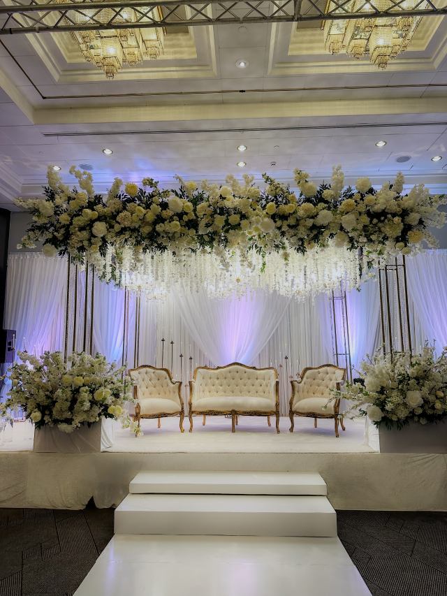 Mandap style stage variation 4 (Custom)